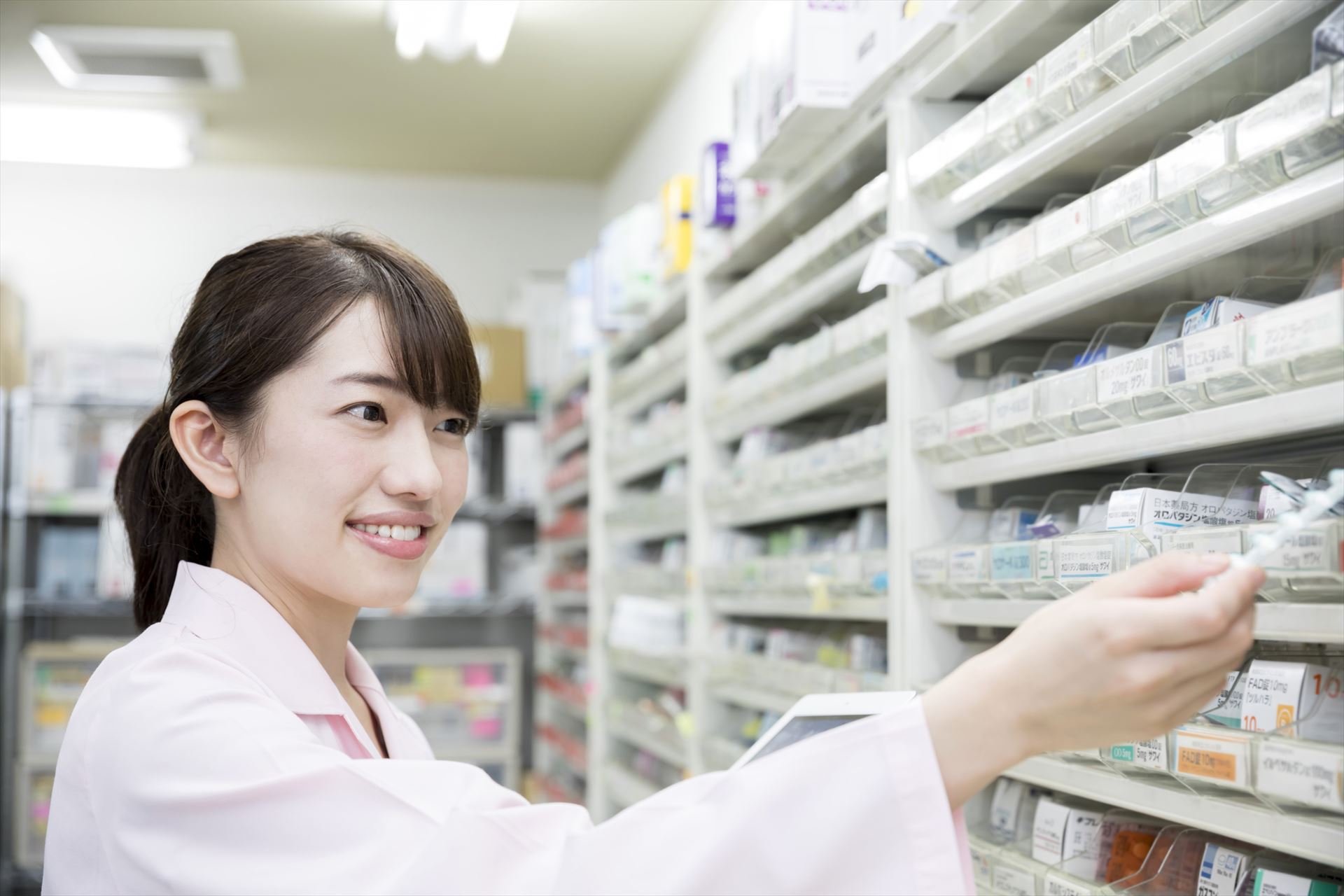 体調不良時の薬局サポート