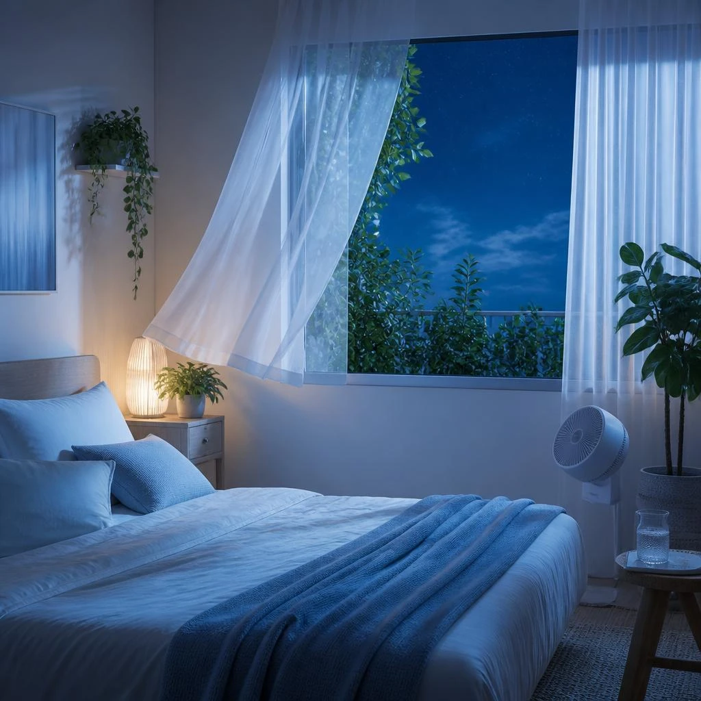 睡眠障害を改善し、夏の夜を快適に！